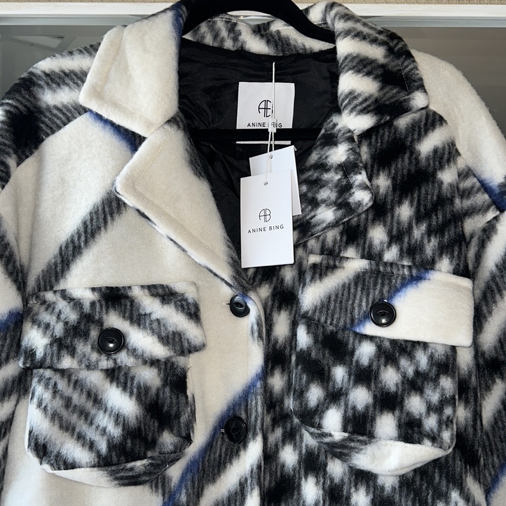 Anine Bing Oakley Jacket Oversized Shacket - Picture 11 of 14